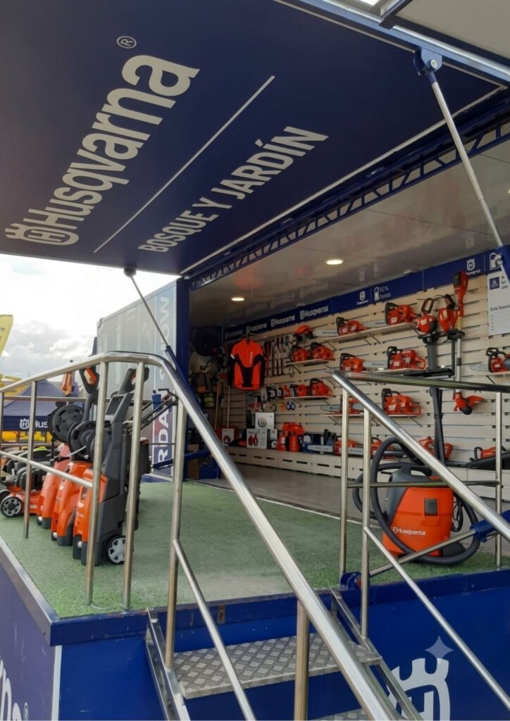 Camión podium para eventos