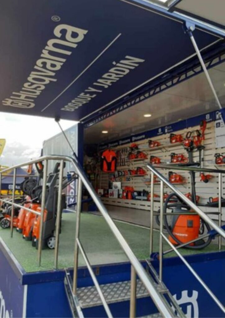 Camión podium para eventos